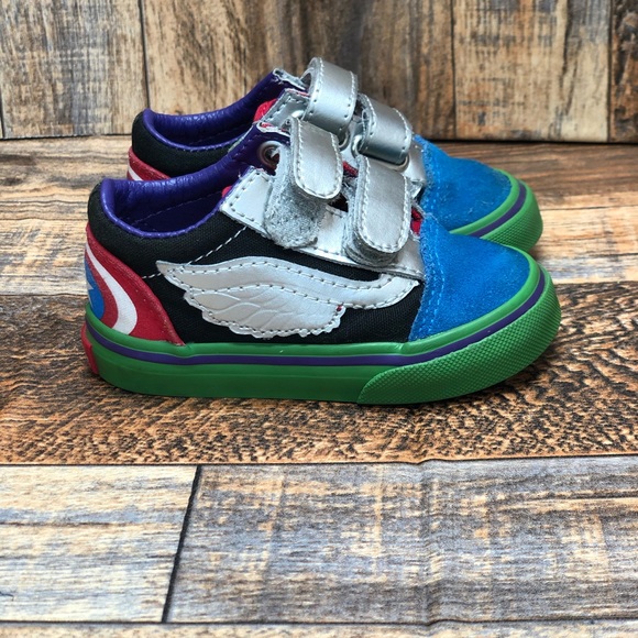 Vans Other - Vans Old Skool X Marvel What The Avengers Toddler Strap Sneakers 4.5